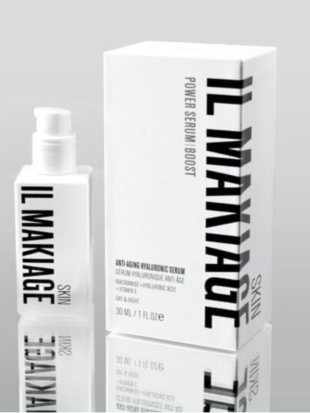 New Sealed IL MAKIAGE Power Boost Hyaluronic Serum 30ml Anti-Aging Skincare